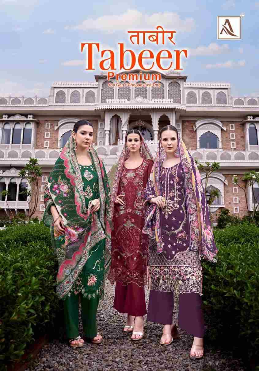 Tabeer Premium By Alok Suit 2050-854-A-01 To 2050-854-A-08 Series Beautiful Festive Suits Stylish Fancy Colorful Casual Wear & Ethnic Wear Pure Cambric Lawn Embroidered Dresses At Wholesale Price
