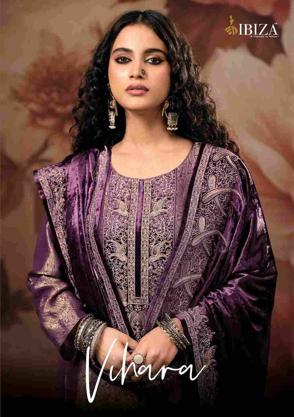 Vihara By Ibiza 11451 To 11454 Series Designer Festive Suits Beautiful Fancy Stylish Colorful Party Wear & Occasional Wear Pure Jacquard Dresses At Wholesale Price