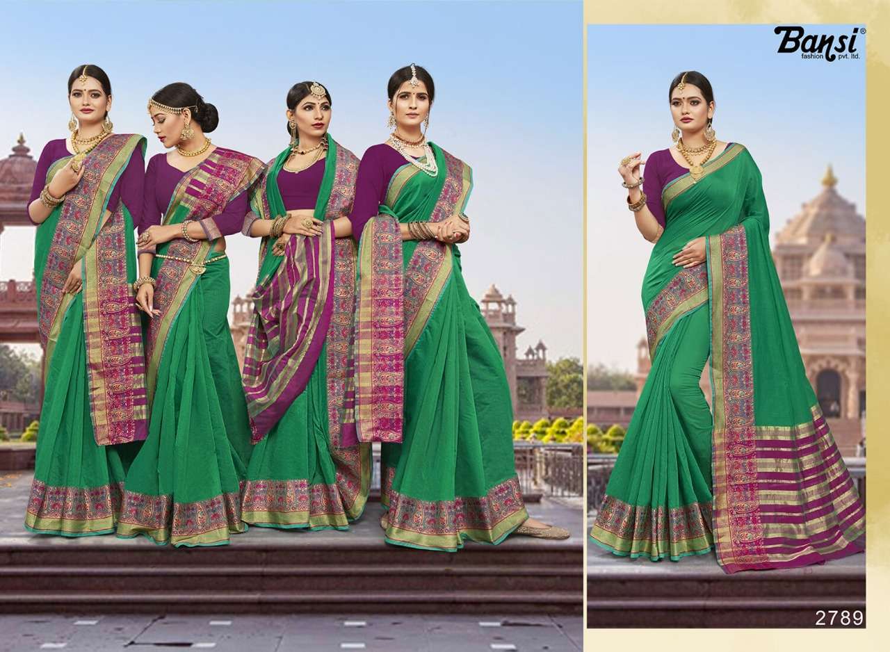 KANJIVARAM SILK BY BNASI FASHION 2781 TO 2792 SERIES INDIAN TRADITIONAL WEAR COLLECTION BEAUTIFUL STYLISH FANCY COLORFUL PARTY WEAR & OCCASIONAL WEAR PURE SILK SAREES AT WHOLESALE PRICE