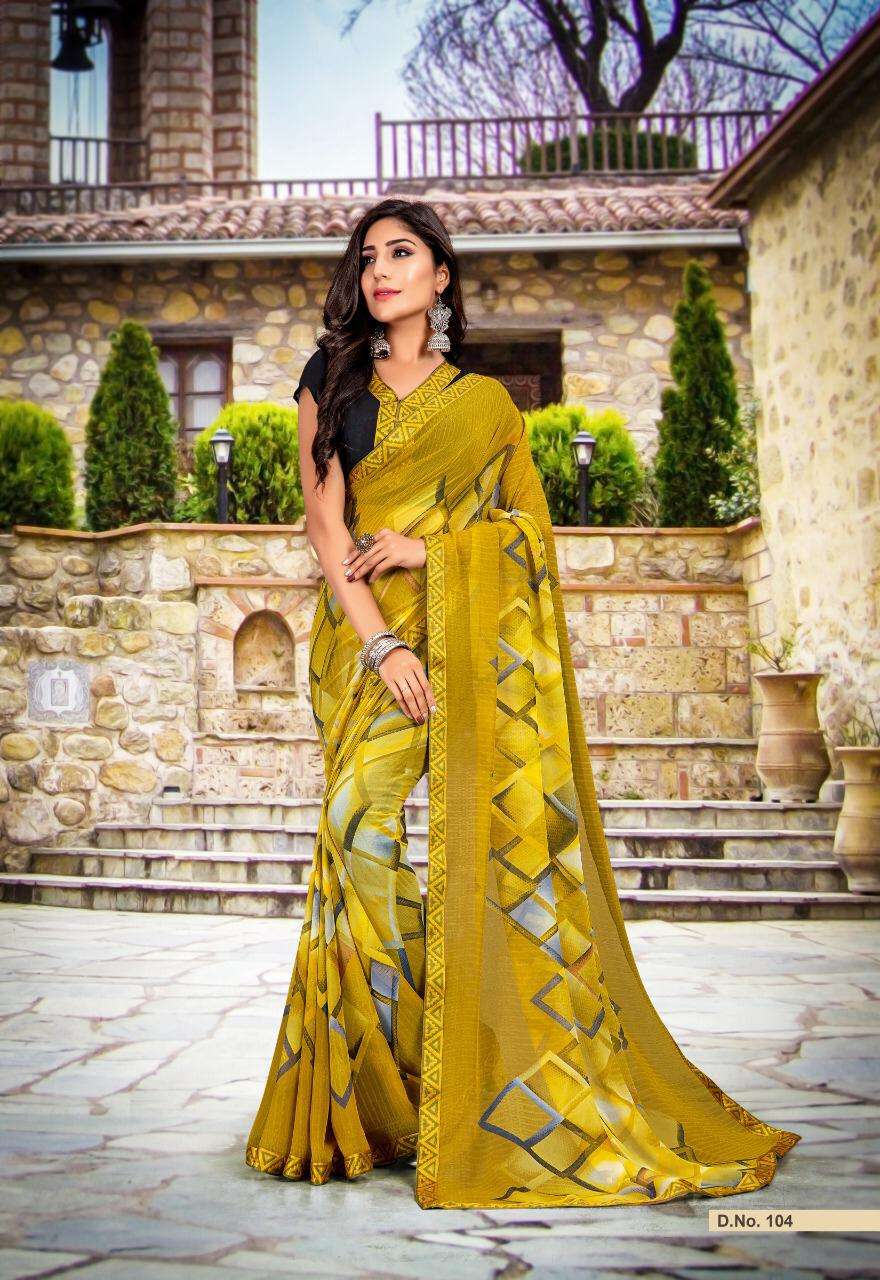 AKIRA VOL-25 BY PRIYA PARIDHI 103 TO 114 SERIES INDIAN TRADITIONAL WEAR COLLECTION BEAUTIFUL STYLISH FANCY COLORFUL PARTY WEAR & OCCASIONAL WEAR PURE GEORGETTE PRINTED SAREES AT WHOLESALE PRICE