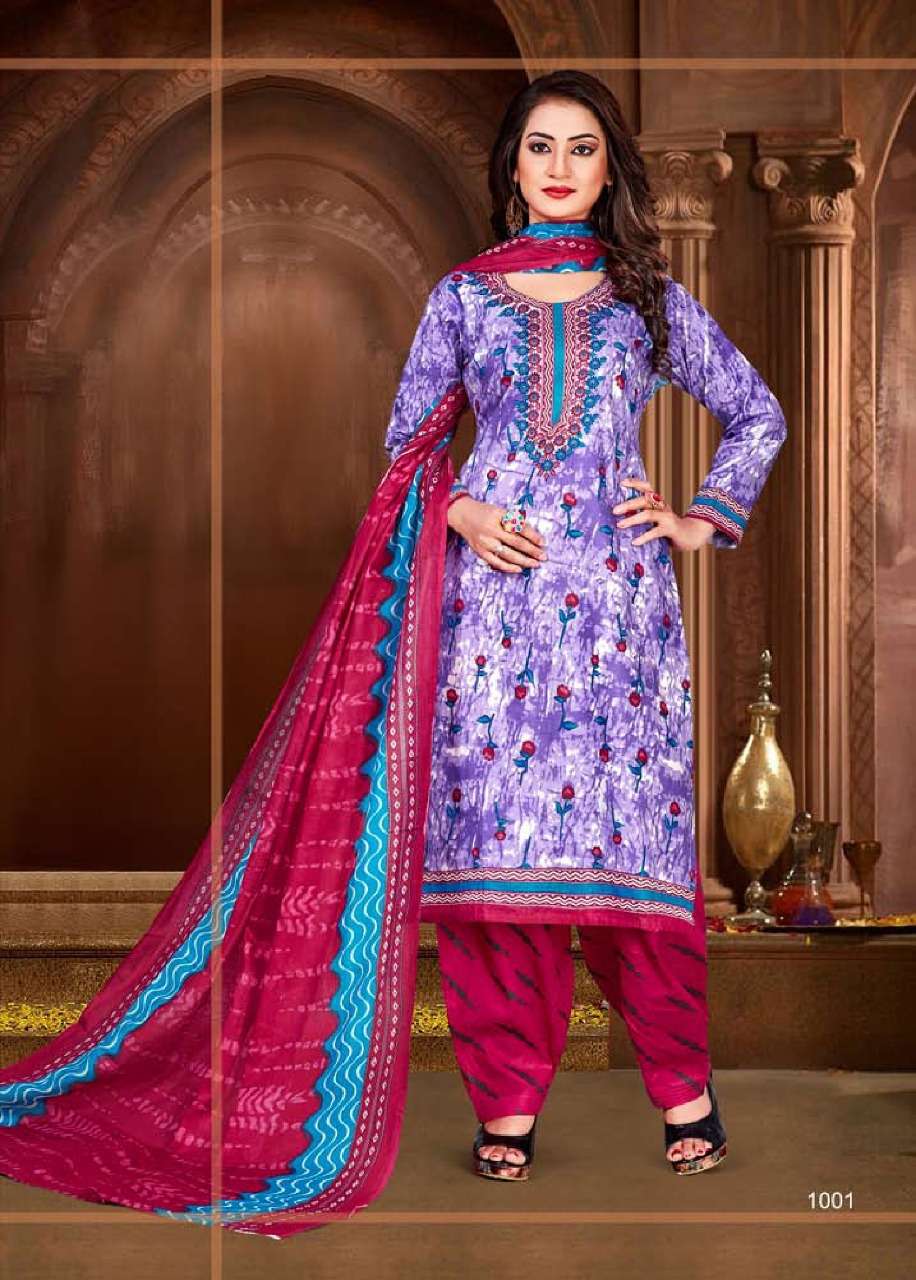 CHANDANI VOL-8 BY IMPERIAL PRINTS 1001 TO 1012 SERIES SUITS BEAUTIFUL STYLISH FANCY COLORFUL DESIGNER PARTY WEAR & ETHNIC WEAR COTTON PRINTED DRESSES AT WHOLESALE PRICE