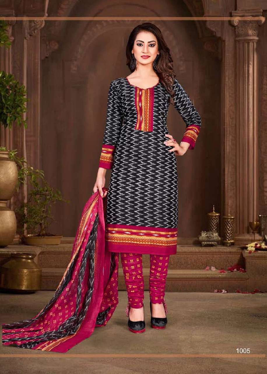CHANDANI VOL-8 BY IMPERIAL PRINTS 1001 TO 1012 SERIES SUITS BEAUTIFUL STYLISH FANCY COLORFUL DESIGNER PARTY WEAR & ETHNIC WEAR COTTON PRINTED DRESSES AT WHOLESALE PRICE