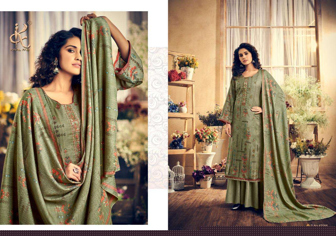 MARIUM BY KAPIL FAB 67001 TO 67008 SERIES BEAUTIFUL SUITS STYLISH FANCY COLORFUL PARTY WEAR & ETHNIC WEAR PASHMINA DIGITAL PRINTED WITH EMBROIDERED DRESSES AT WHOLESALE PRICE