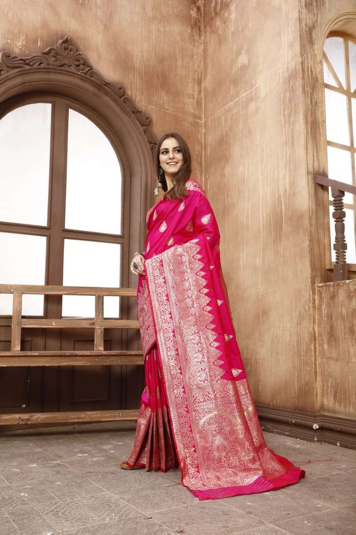 PAVITRA SILK BY RAJ YOG 01 TO 10 SERIES INDIAN TRADITIONAL WEAR COLLECTION BEAUTIFUL STYLISH FANCY COLORFUL PARTY WEAR & OCCASIONAL WEAR SOFT SILK WEAVING SAREES AT WHOLESALE PRICE