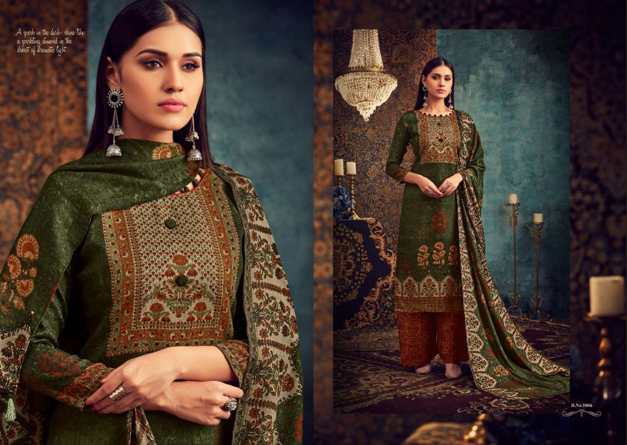 NORAH BY VIJAYA FASHION 1001 TO 1010 SERIES BEAUTIFUL SUITS STYLISH FANCY COLORFUL PARTY WEAR & ETHNIC WEAR PASHMINA PRINTED DRESSES AT WHOLESALE PRICE
