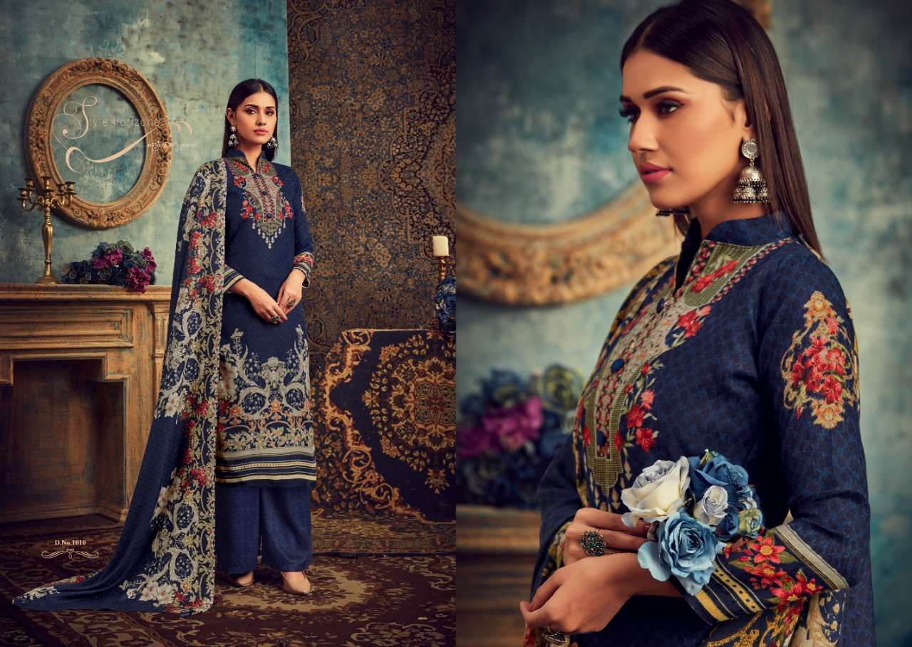 NORAH BY VIJAYA FASHION 1001 TO 1010 SERIES BEAUTIFUL SUITS STYLISH FANCY COLORFUL PARTY WEAR & ETHNIC WEAR PASHMINA PRINTED DRESSES AT WHOLESALE PRICE