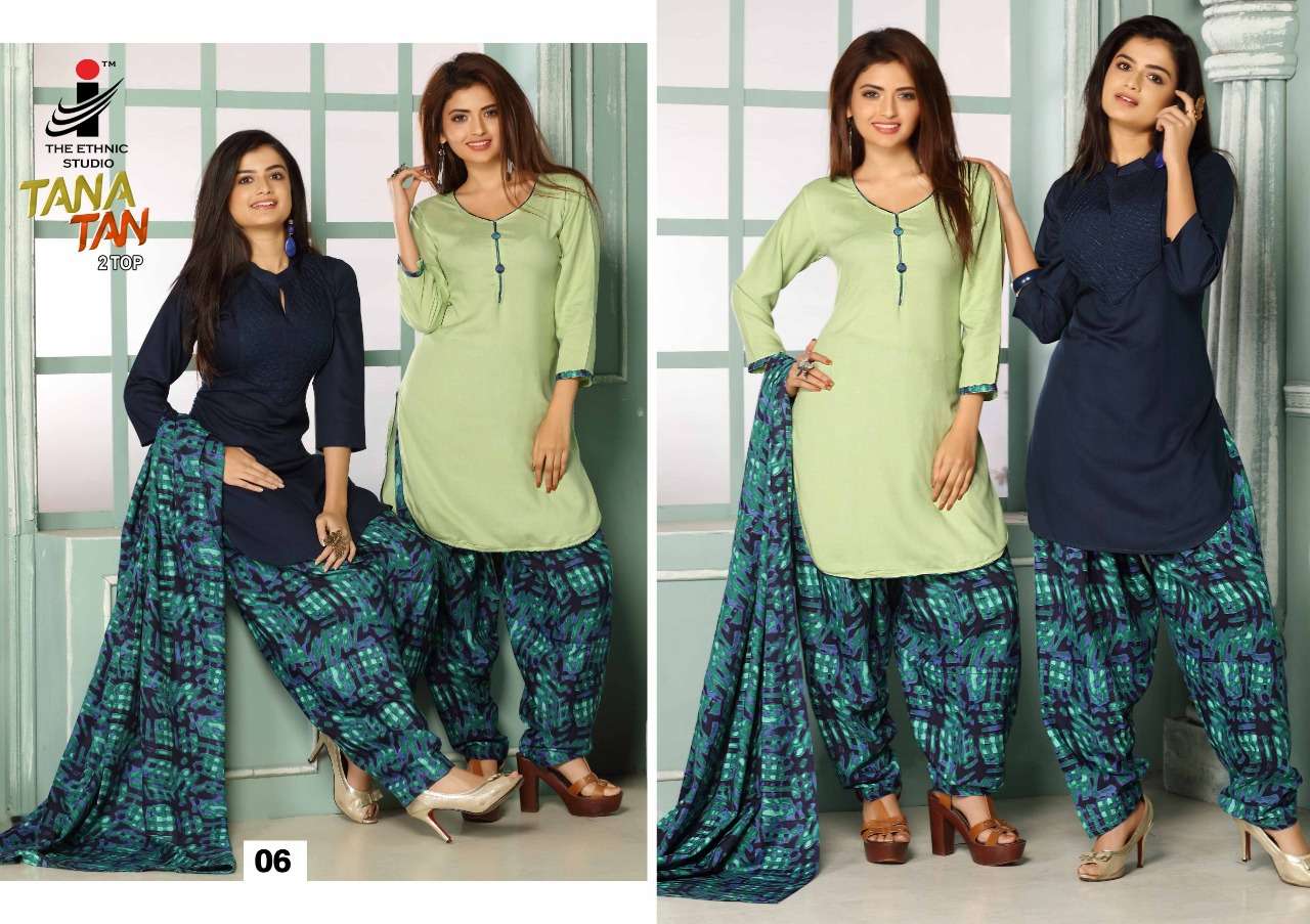 TANA TAN BY THE ETHNIC STUDIO 01 TO 08 SERIES BEAUTIFUL SUITS STYLISH FANCY COLORFUL PARTY WEAR & OCCASIONAL WEAR PURE RAYON PRINT DRESSES AT WHOLESALE PRICE