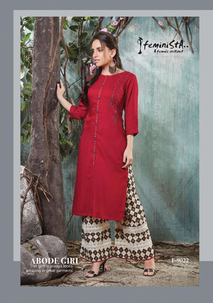 HASHTAG VOL-3 BY FEMINITSA 5021 TO 5027 SERIES BEAUTIFUL STYLISH FANCY COLORFUL CASUAL WEAR & ETHNIC WEAR & READY TO WEAR RAYON/IKKAT/COTTON FLEX/CAMBRIC KURTIS WITH BOTTOM AT WHOLESALE PRICE