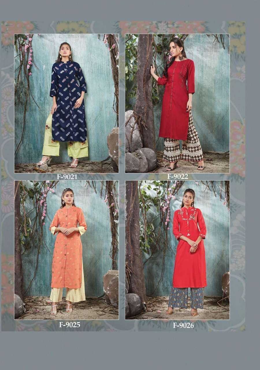 HASHTAG VOL-3 BY FEMINITSA 5021 TO 5027 SERIES BEAUTIFUL STYLISH FANCY COLORFUL CASUAL WEAR & ETHNIC WEAR & READY TO WEAR RAYON/IKKAT/COTTON FLEX/CAMBRIC KURTIS WITH BOTTOM AT WHOLESALE PRICE
