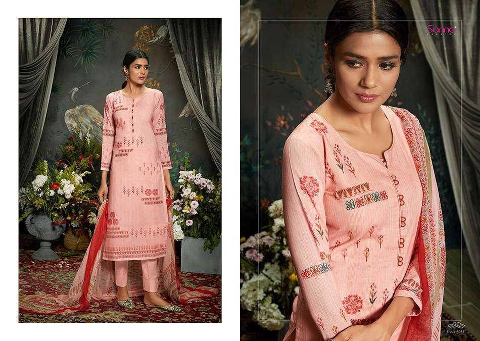 TANVI BY SANNA FASHION 3043 TO 3052 SERIES BEAUTIFUL STYLISH FANCY COLORFUL CASUAL & PARTY WEAR & ETHNIC WEAR PURE AZ COTTON LAWN DIGITAL PRINTED DRESSES AT WHOLESALE PRICE