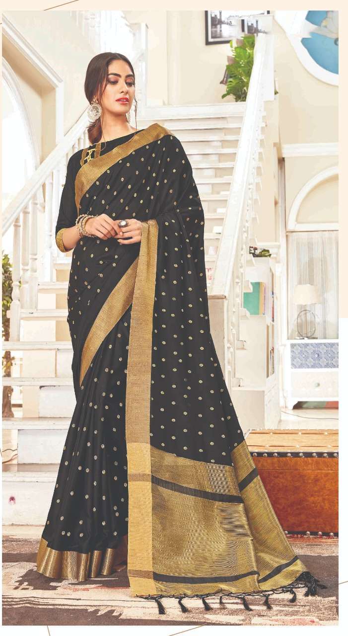 TARA SITARA BY SANGAM PRINTS 1001 TO 1008 SERIES INDIAN TRADITIONAL WEAR COLLECTION BEAUTIFUL STYLISH FANCY COLORFUL PARTY WEAR & OCCASIONAL WEAR SILK BLENDED SAREES AT WHOLESALE PRICE