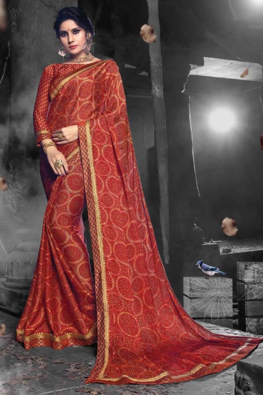 SUKANYA SAREE BY FASHID WHOLESALE 1001 TO 1008 SERIES INDIAN TRADITIONAL WEAR COLLECTION BEAUTIFUL STYLISH FANCY COLORFUL PARTY WEAR & OCCASIONAL WEAR CHIFFON SAREES AT WHOLESALE PRICE