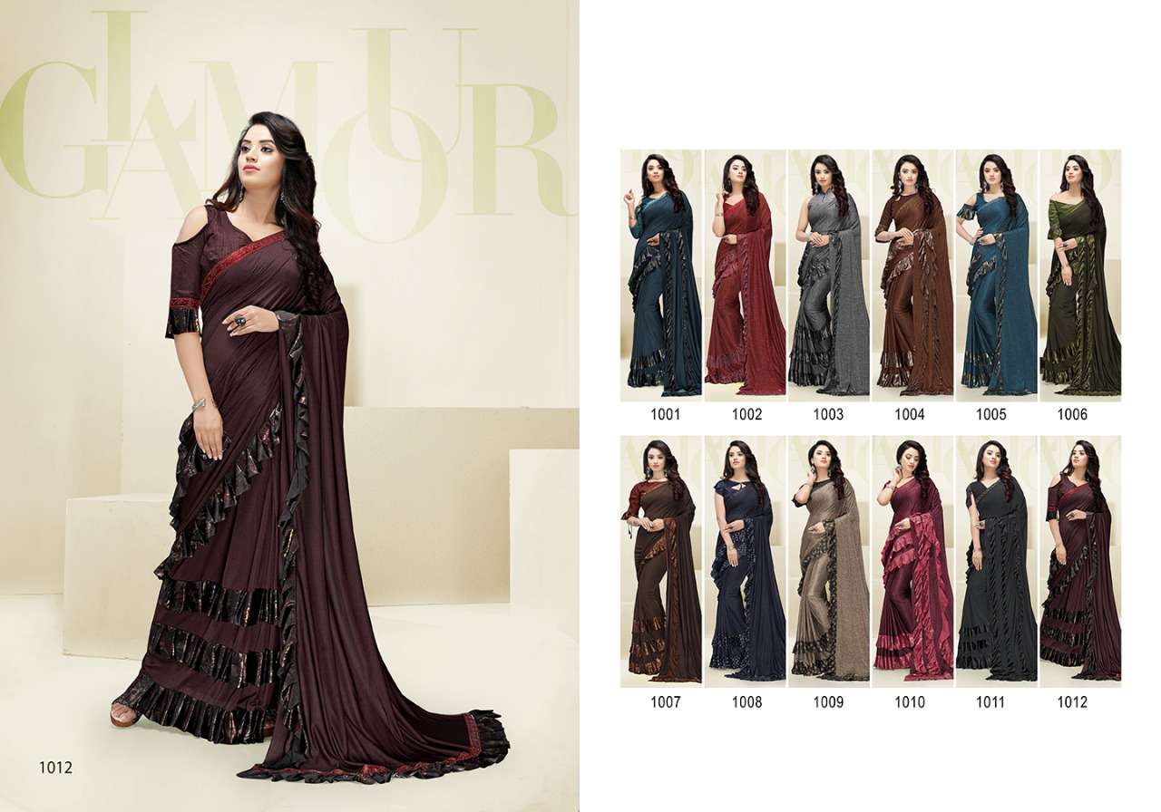 SRINIKA BY NIHARIKA FASHION 1001 TO 1012 SERIES INDIAN TRADITIONAL WEAR COLLECTION BEAUTIFUL STYLISH FANCY COLORFUL PARTY WEAR & OCCASIONAL WEAR FANCY SAREES AT WHOLESALE PRICE