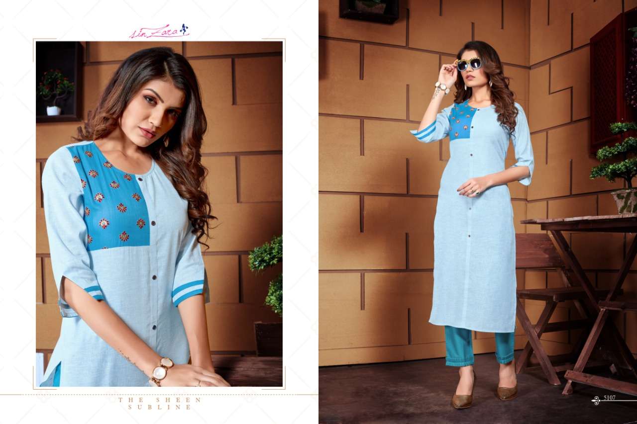 RUTBA BY SIN ZARA 5101 TO 5108 SERIES BEAUTIFUL STYLISH FANCY COLORFUL CASUAL WEAR & ETHNIC WEAR LINEN KURTIS WITH BOTTOM AT WHOLESALE PRICE