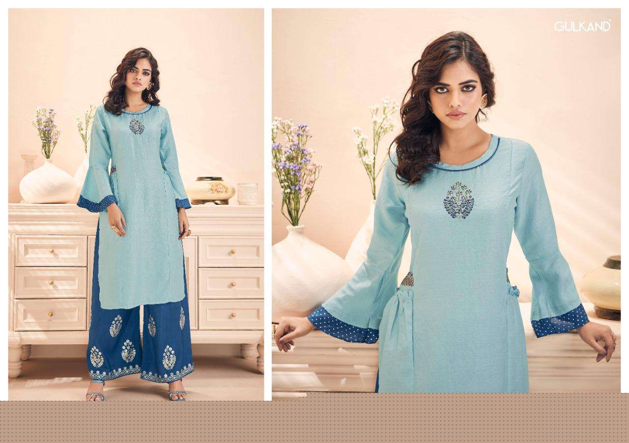 MIRROR BY GULKAND 91 TO 98 SERIES BEAUTIFUL STYLISH FANCY COLORFUL CASUAL WEAR & ETHNIC WEAR & READY TO WEAR DOLA SILK WITH HAND WORK KURTIS AT WHOLESALE PRICE