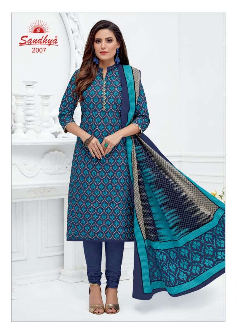 PAYAL VOL-27 BY SANDHYA 2001 TO 2030 SERIES DESIGNER SUITS BEAUTIFUL STYLISH FANCY COLORFUL PARTY WEAR & OCCASIONAL WEAR COTTON PRINTED DRESSES AT WHOLESALE PRICE