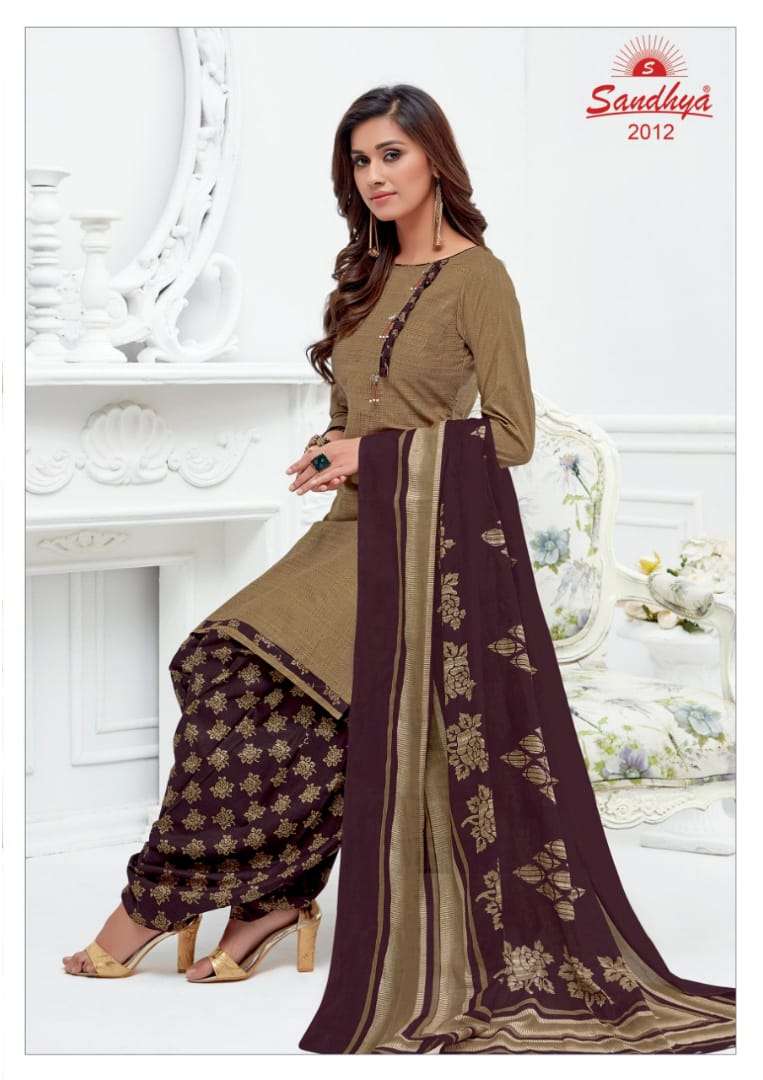 PAYAL VOL-27 BY SANDHYA 2001 TO 2030 SERIES DESIGNER SUITS BEAUTIFUL STYLISH FANCY COLORFUL PARTY WEAR & OCCASIONAL WEAR COTTON PRINTED DRESSES AT WHOLESALE PRICE