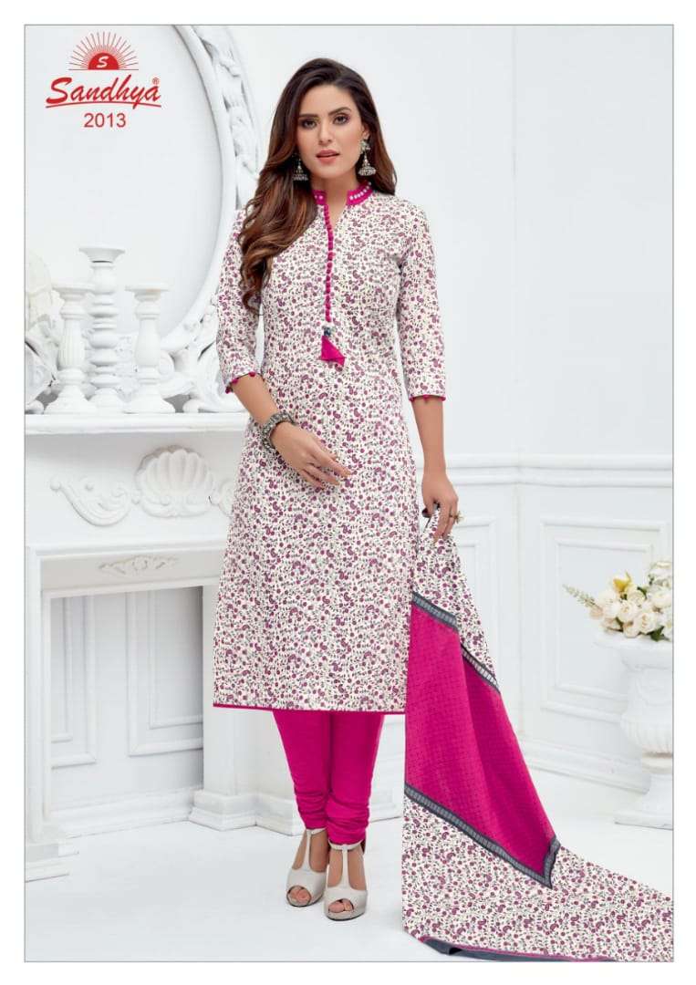 PAYAL VOL-27 BY SANDHYA 2001 TO 2030 SERIES DESIGNER SUITS BEAUTIFUL STYLISH FANCY COLORFUL PARTY WEAR & OCCASIONAL WEAR COTTON PRINTED DRESSES AT WHOLESALE PRICE