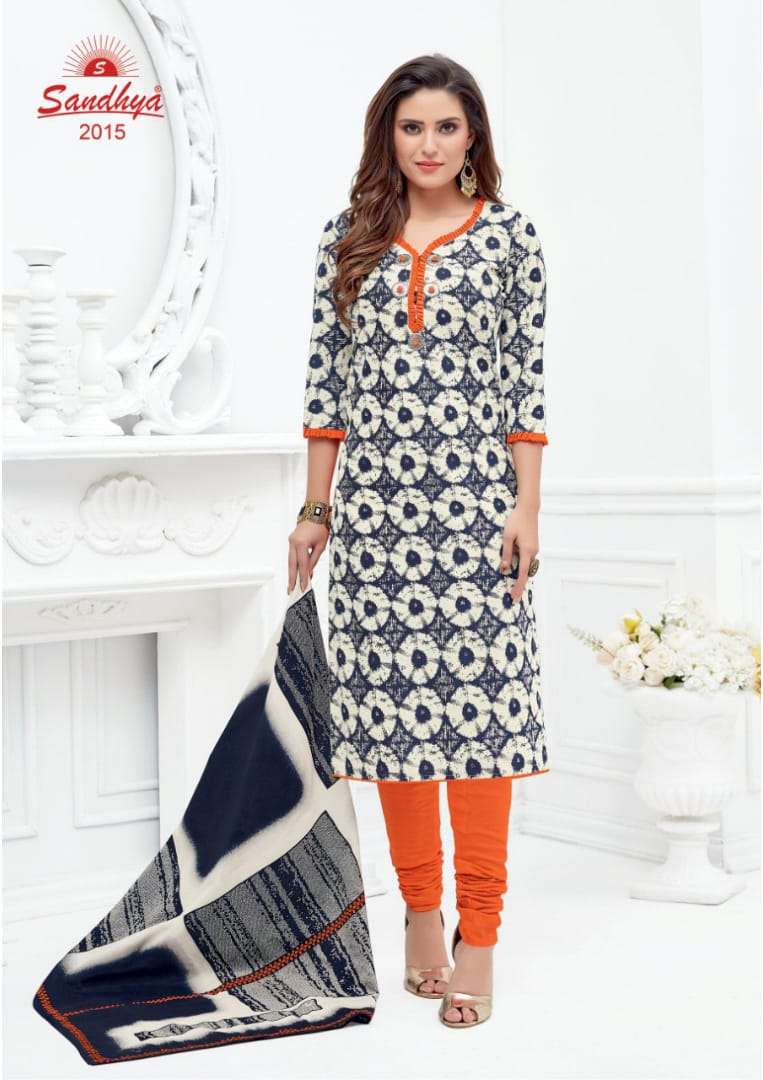 PAYAL VOL-27 BY SANDHYA 2001 TO 2030 SERIES DESIGNER SUITS BEAUTIFUL STYLISH FANCY COLORFUL PARTY WEAR & OCCASIONAL WEAR COTTON PRINTED DRESSES AT WHOLESALE PRICE