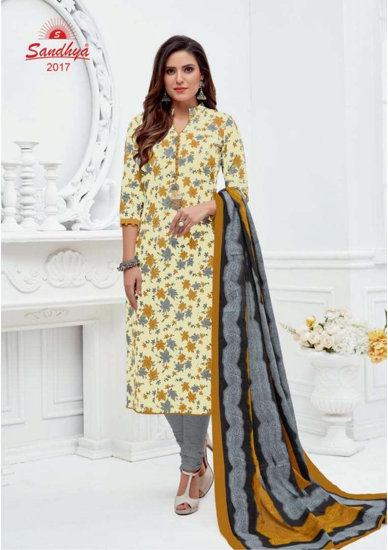 PAYAL VOL-27 BY SANDHYA 2001 TO 2030 SERIES DESIGNER SUITS BEAUTIFUL STYLISH FANCY COLORFUL PARTY WEAR & OCCASIONAL WEAR COTTON PRINTED DRESSES AT WHOLESALE PRICE
