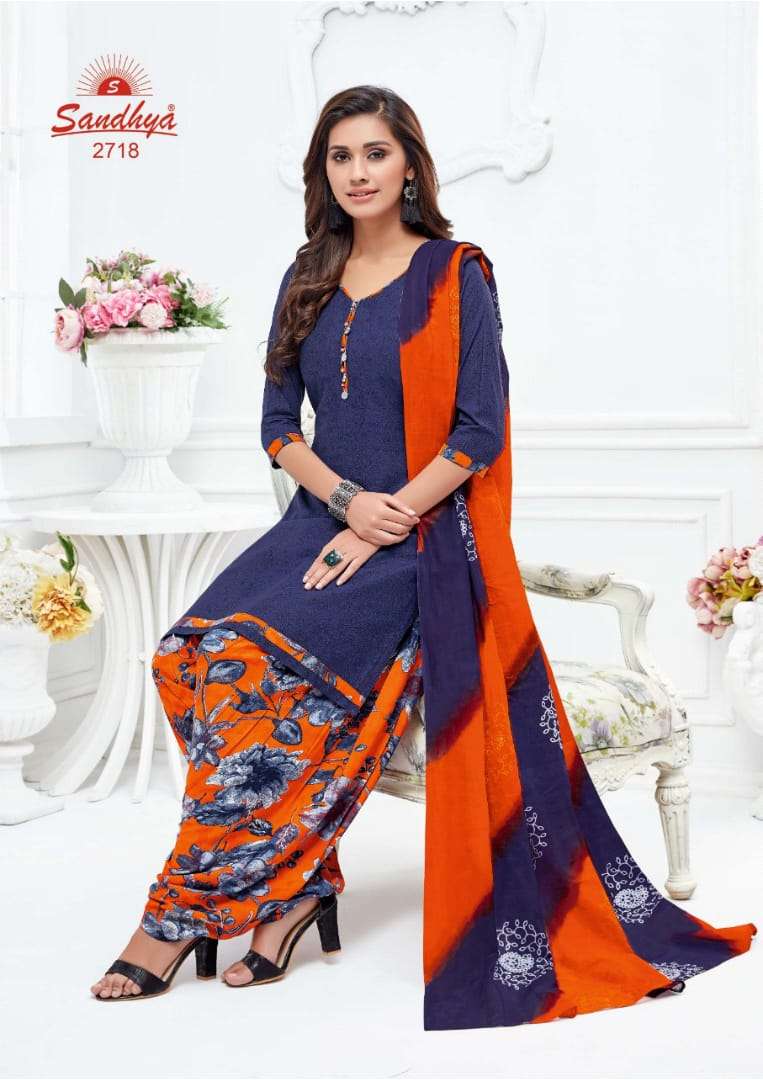 PAYAL VOL-27 BY SANDHYA 2001 TO 2030 SERIES DESIGNER SUITS BEAUTIFUL STYLISH FANCY COLORFUL PARTY WEAR & OCCASIONAL WEAR COTTON PRINTED DRESSES AT WHOLESALE PRICE