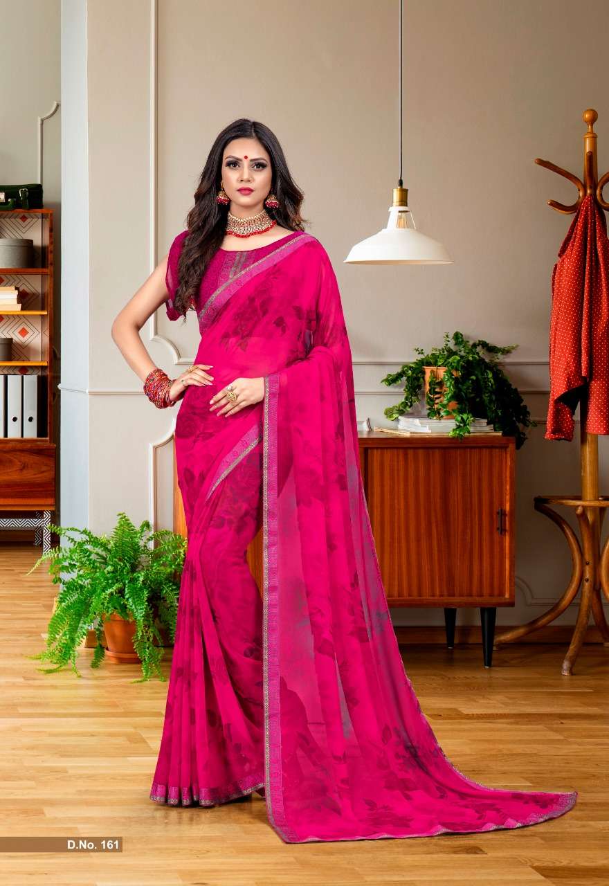 NARGIS BY PRIYA PARIDHI 159 TO 170 SERIES INDIAN TRADITIONAL WEAR COLLECTION BEAUTIFUL STYLISH FANCY COLORFUL PARTY WEAR & OCCASIONAL WEAR GEORGETTE PRINTED SAREES AT WHOLESALE PRICE