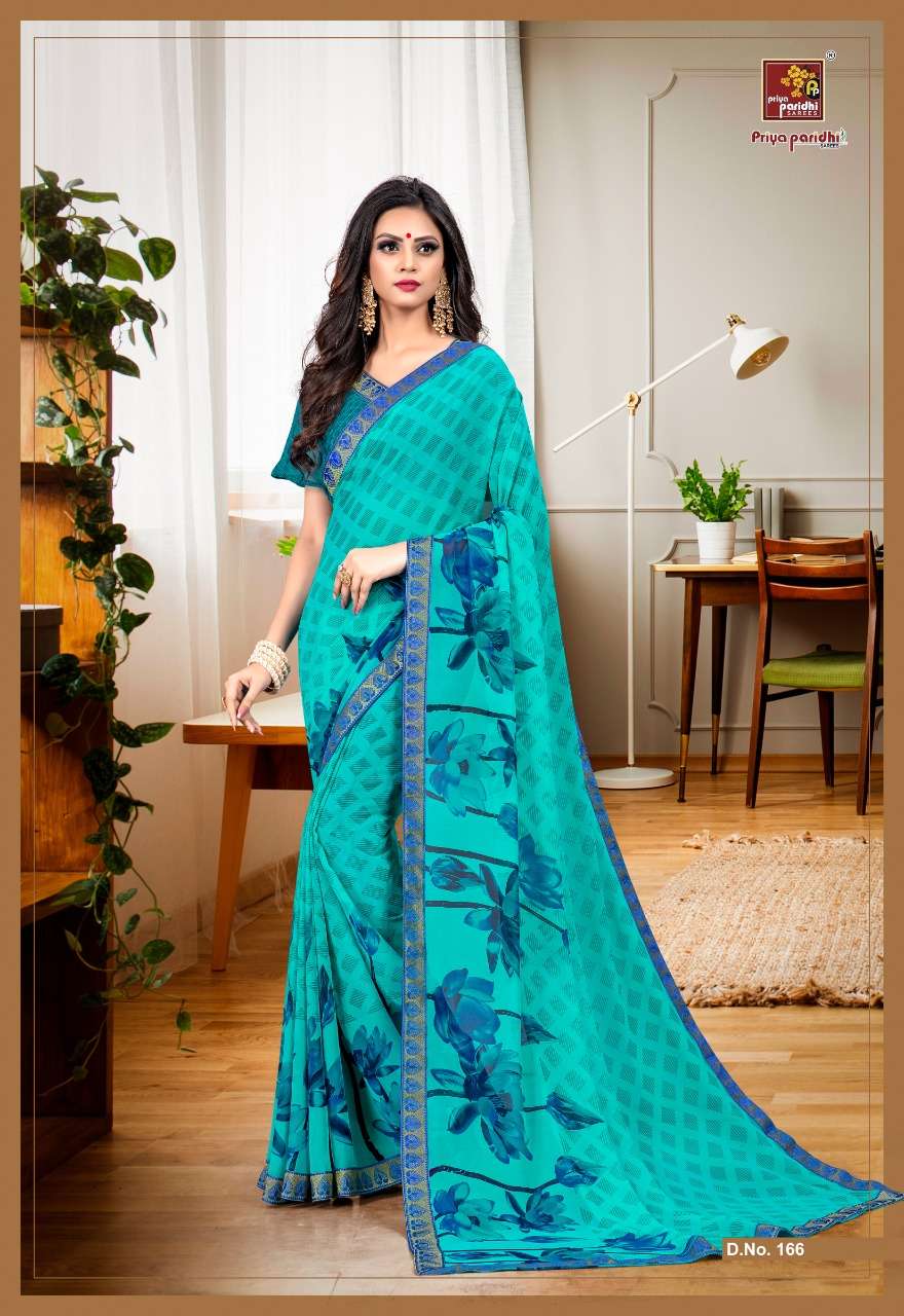 NARGIS BY PRIYA PARIDHI 159 TO 170 SERIES INDIAN TRADITIONAL WEAR COLLECTION BEAUTIFUL STYLISH FANCY COLORFUL PARTY WEAR & OCCASIONAL WEAR GEORGETTE PRINTED SAREES AT WHOLESALE PRICE