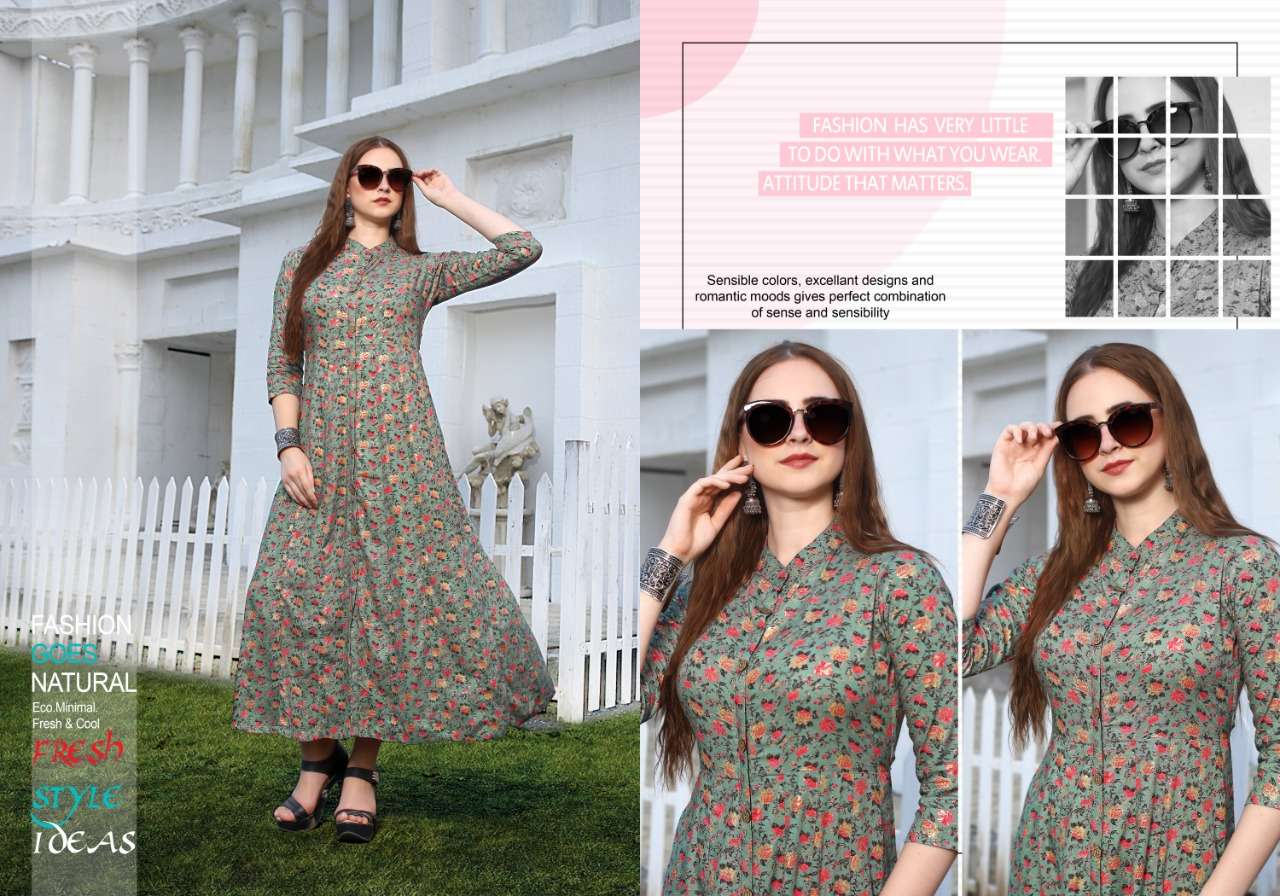 NETANYA VOL-3 BY NEETI CREATION 3001 TO 3005 SERIES DESIGNER BEAUTIFUL STYLISH FANCY COLORFUL PARTY WEAR & OCCASIONAL WEAR HEAVY RAYON PRINTED GOWNS AT WHOLESALE PRICE