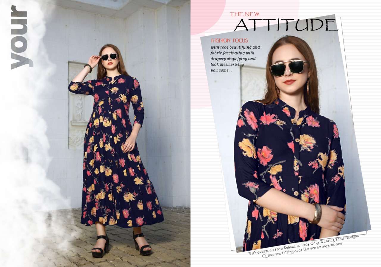 NETANYA VOL-3 BY NEETI CREATION 3001 TO 3005 SERIES DESIGNER BEAUTIFUL STYLISH FANCY COLORFUL PARTY WEAR & OCCASIONAL WEAR HEAVY RAYON PRINTED GOWNS AT WHOLESALE PRICE