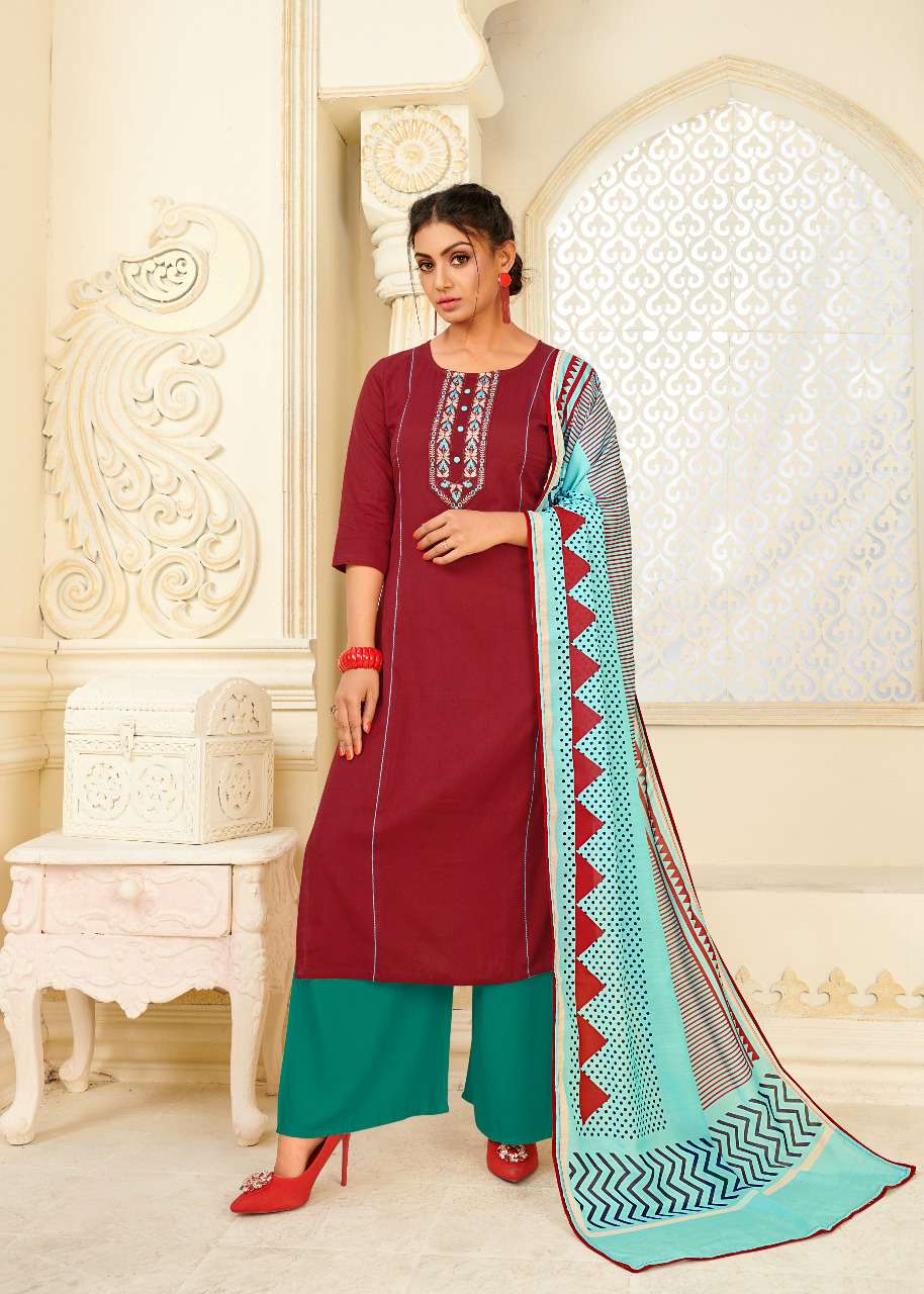 SILICON BY 12 ANGEL 1001 TO 1008 SERIES DESIGNER WEDDING COLLECTION BEAUTIFUL STYLISH FANCY COLORFUL PARTY WEAR & OCCASIONAL WEAR COTTON FLEX EMBROIDERED DRESSES AT WHOLESALE PRICE