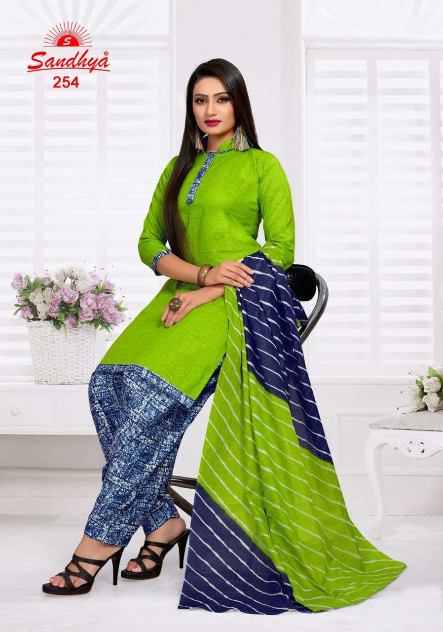PUNJABI JUNCTION BY SANDHYA 251 TO 265 SERIES DESIGNER PATIYALA SUITS BEAUTIFUL FANCY COLORFUL STYLISH PARTY WEAR & ETHNIC WEAR FANCY PRINTED DRESSES AT WHOLESALE PRICE
