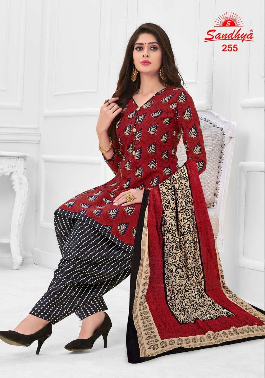 PUNJABI JUNCTION BY SANDHYA 251 TO 265 SERIES DESIGNER PATIYALA SUITS BEAUTIFUL FANCY COLORFUL STYLISH PARTY WEAR & ETHNIC WEAR FANCY PRINTED DRESSES AT WHOLESALE PRICE