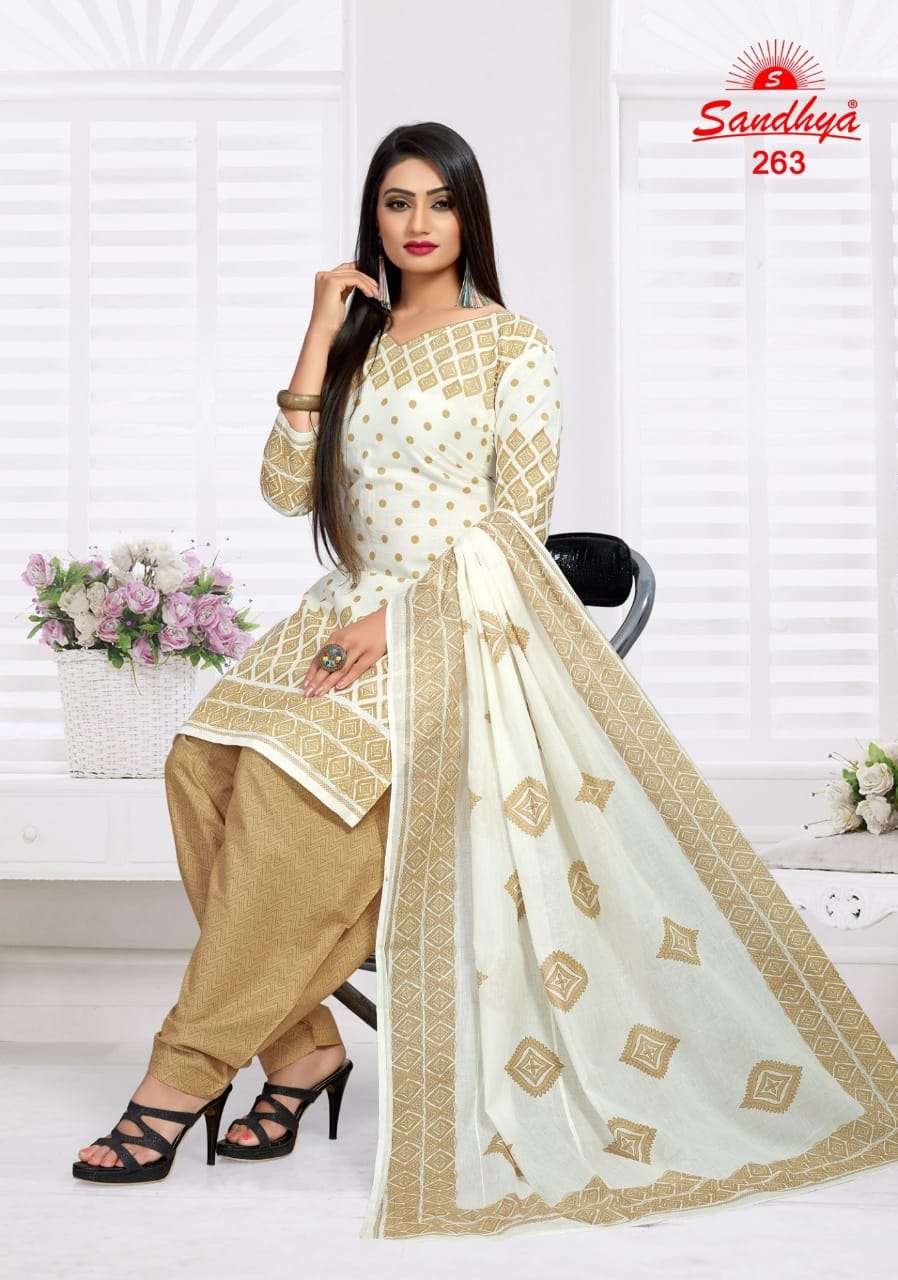 PUNJABI JUNCTION BY SANDHYA 251 TO 265 SERIES DESIGNER PATIYALA SUITS BEAUTIFUL FANCY COLORFUL STYLISH PARTY WEAR & ETHNIC WEAR FANCY PRINTED DRESSES AT WHOLESALE PRICE