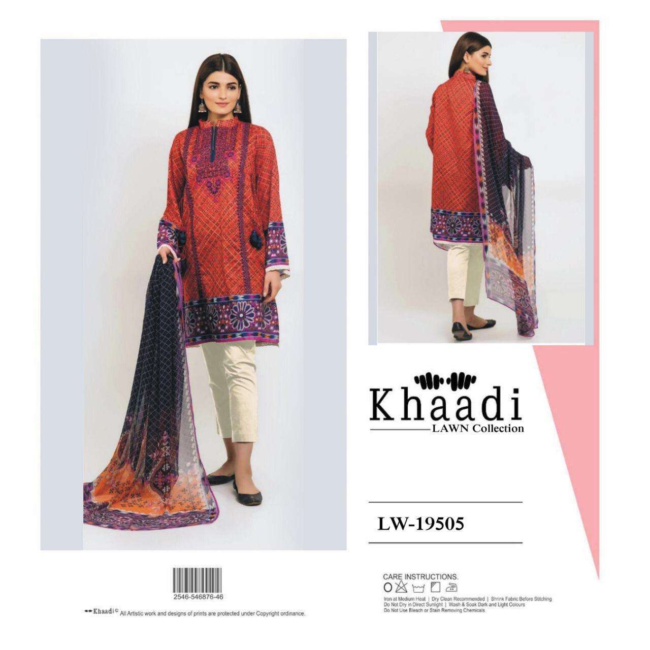 KHAADI LAWN COLLECTION BY FASHID WHOLESALE 19502 TO 19510 PAKISTANI SUITS BEAUTIFUL FANCY COLORFUL STYLISH PARTY WEAR & OCCASIONAL WEAR PREMIUM 80 80 LAWN WITH PATCH EMBROIDERY DRESSES AT WHOLESALE PRICE