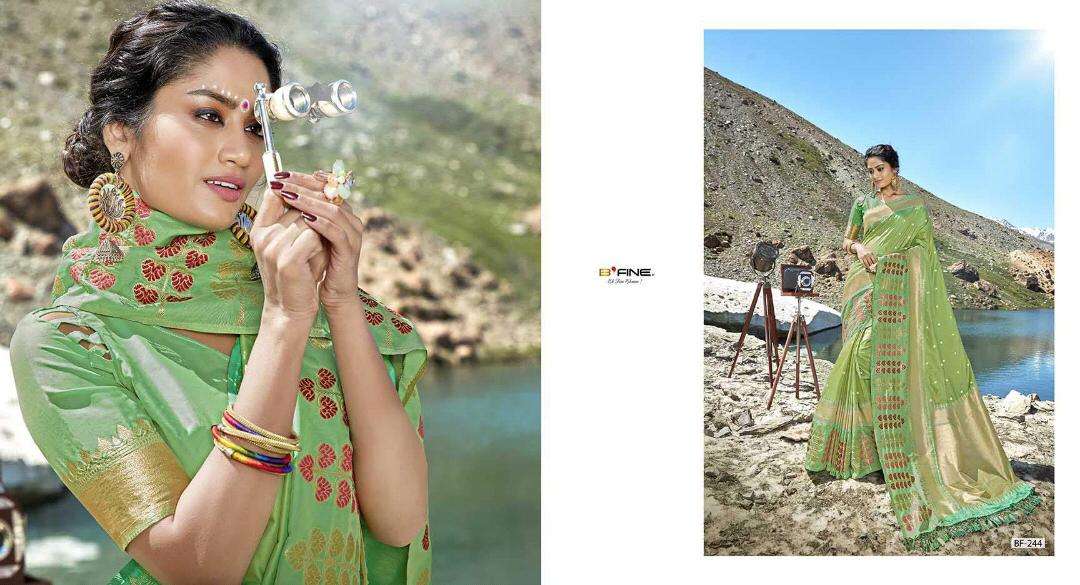 UDAAN BY BFINE 239 TO 250 SERIES INDIAN BEAUTIFUL TRADITIONAL WEAR COLLECTION COLORFUL STYLISH FANCY PARTY WEAR & OCCASIONAL WEAR FANCY SAREES AT WHOLESALE PRICE