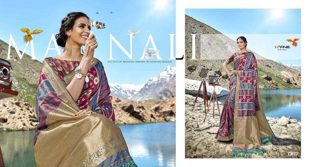 UDAAN BY BFINE 239 TO 250 SERIES INDIAN BEAUTIFUL TRADITIONAL WEAR COLLECTION COLORFUL STYLISH FANCY PARTY WEAR & OCCASIONAL WEAR FANCY SAREES AT WHOLESALE PRICE