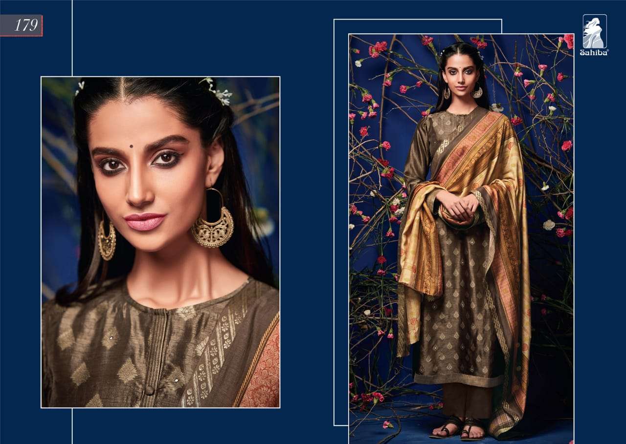 MAGNUS BY SAHIBA FABRICS BEAUTIFUL SUITS STYLISH BEAUTIFUL COLOURFUL PRINTED & EMBROIDERED PARTY WEAR & OCCASIONAL WEAR PURE SILK WITH HANDWORK DRESSES AT WHOLESALE PRICE
