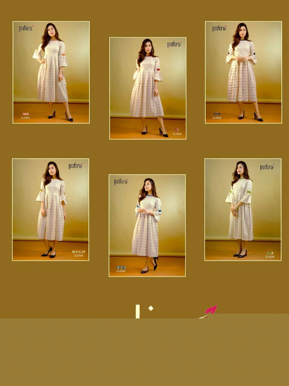 COLOR CUBE BY INDIRA 2501 TO 2506 SERIES BEAUTIFUL STYLISH FANCY COLORFUL CASUAL WEAR & ETHNIC WEAR & READY TO WEAR PURE HANDLOOM COTTON PRINTED KURTIS AT WHOLESALE PRICE
