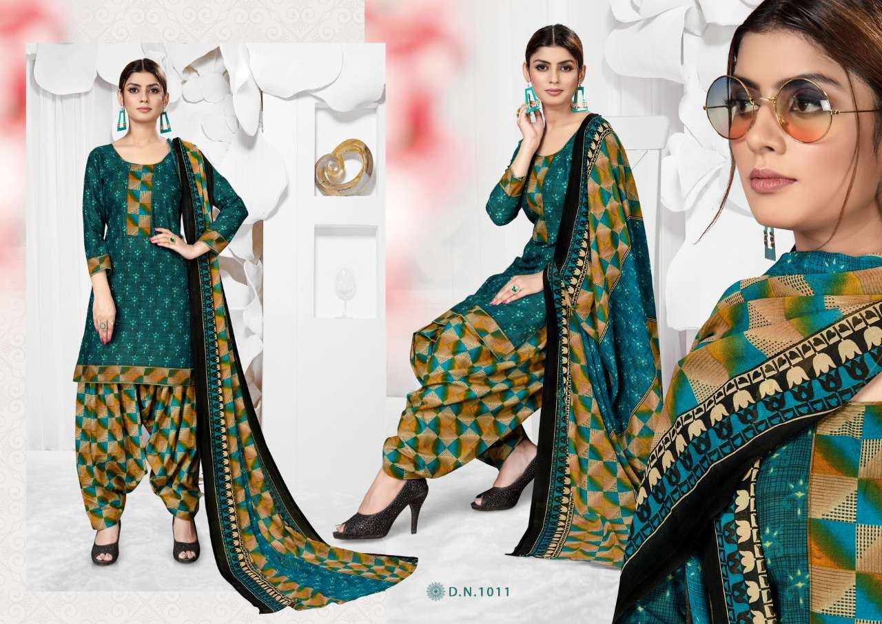 SANGAAR PATIYALA BY PARV PRINT 1001 TO 1012 SERIES DESIGNER FESTIVE SUITS COLLECTION BEAUTIFUL STYLISH FANCY COLORFUL PARTY WEAR & OCCASIONAL WEAR COTTON PRINTED DRESSES AT WHOLESALE PRICE