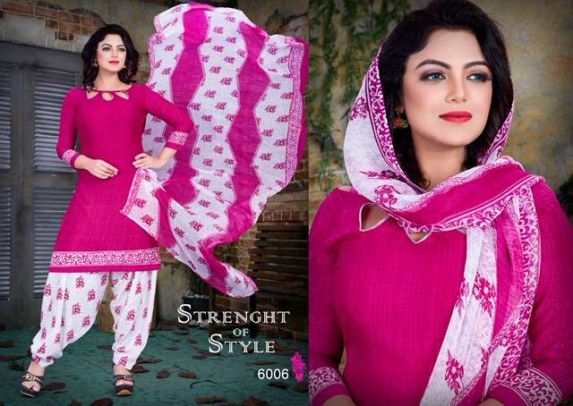 KUM KUM VOL-6 BY PARV PRINT 6001 TO 6016 SERIES DESIGNER FESTIVE SUITS COLLECTION BEAUTIFUL STYLISH FANCY COLORFUL PARTY WEAR & OCCASIONAL WEAR AMERICAN CREPE PRINTED DRESSES AT WHOLESALE PRICE