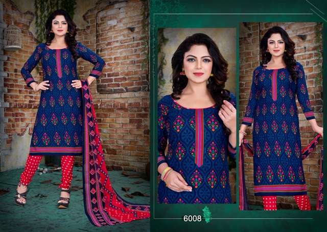 KUM KUM VOL-6 BY PARV PRINT 6001 TO 6016 SERIES DESIGNER FESTIVE SUITS COLLECTION BEAUTIFUL STYLISH FANCY COLORFUL PARTY WEAR & OCCASIONAL WEAR AMERICAN CREPE PRINTED DRESSES AT WHOLESALE PRICE