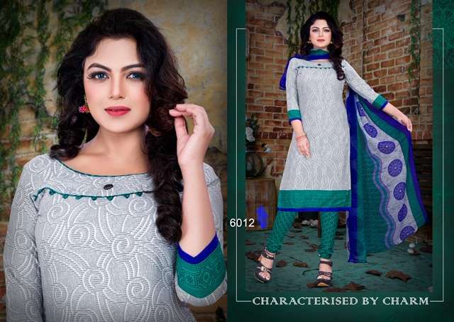 KUM KUM VOL-6 BY PARV PRINT 6001 TO 6016 SERIES DESIGNER FESTIVE SUITS COLLECTION BEAUTIFUL STYLISH FANCY COLORFUL PARTY WEAR & OCCASIONAL WEAR AMERICAN CREPE PRINTED DRESSES AT WHOLESALE PRICE