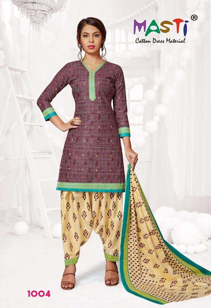 BUL BUL BY MASTI 1001 TO 1012 SERIES DESIGNER FESTIVE SUITS COLLECTION BEAUTIFUL STYLISH FANCY COLORFUL PARTY WEAR & OCCASIONAL WEAR PURE COTTON PRINTED DRESSES AT WHOLESALE PRICE