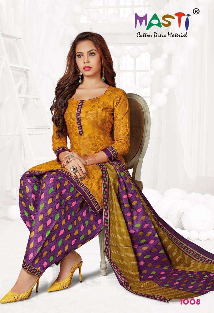 BUL BUL BY MASTI 1001 TO 1012 SERIES DESIGNER FESTIVE SUITS COLLECTION BEAUTIFUL STYLISH FANCY COLORFUL PARTY WEAR & OCCASIONAL WEAR PURE COTTON PRINTED DRESSES AT WHOLESALE PRICE