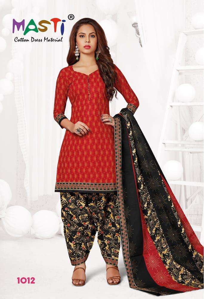 BUL BUL BY MASTI 1001 TO 1012 SERIES DESIGNER FESTIVE SUITS COLLECTION BEAUTIFUL STYLISH FANCY COLORFUL PARTY WEAR & OCCASIONAL WEAR PURE COTTON PRINTED DRESSES AT WHOLESALE PRICE