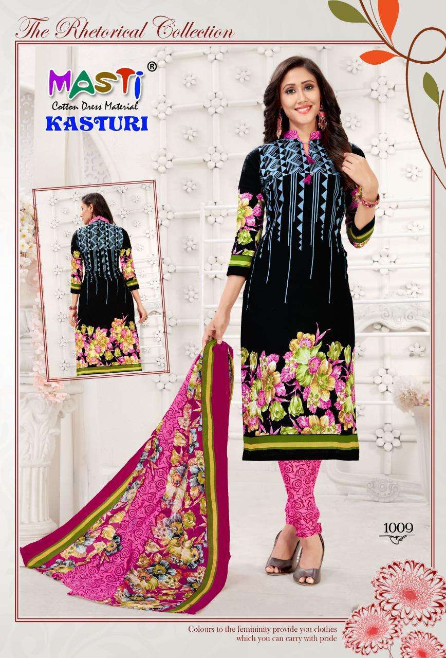 KASTURI VOL-1 BY MASTI 1001 TO 1012 SERIES BEAUTIFUL COLORFUL STYLISH FANCY CASUAL WEAR & ETHNIC WEAR & READY TO WEAR PURE COTTON DRESSES AT WHOLESALE PRICE