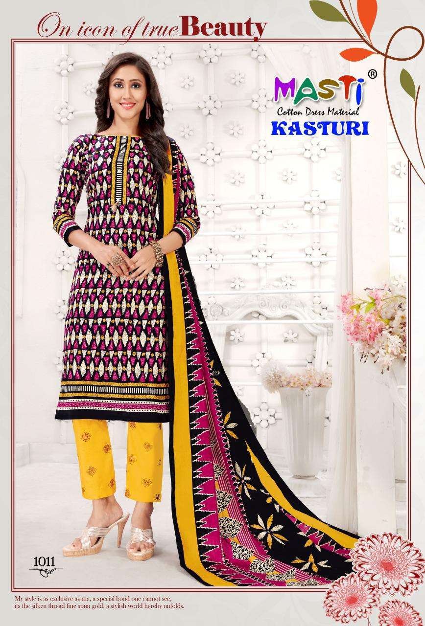 KASTURI VOL-1 BY MASTI 1001 TO 1012 SERIES BEAUTIFUL COLORFUL STYLISH FANCY CASUAL WEAR & ETHNIC WEAR & READY TO WEAR PURE COTTON DRESSES AT WHOLESALE PRICE
