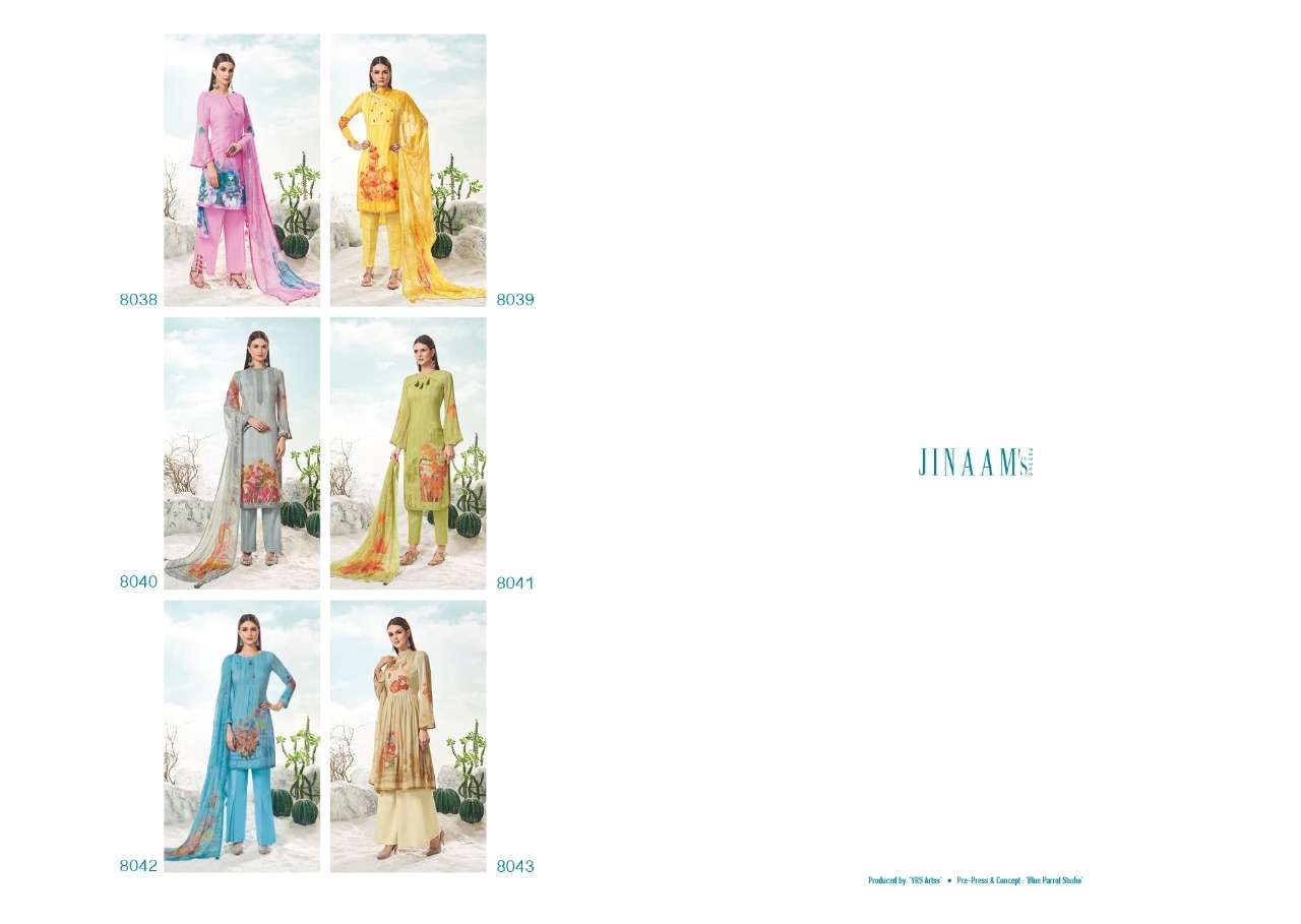 EVANA BY JINAAM DRESSES 8038 TO 8043 SERIES BEAUTIFUL COLORFUL STYLISH FANCY CASUAL WEAR & ETHNIC WEAR & READY TO WEAR DIGITAL PRINTED MODAL DRESSES AT WHOLESALE PRICE