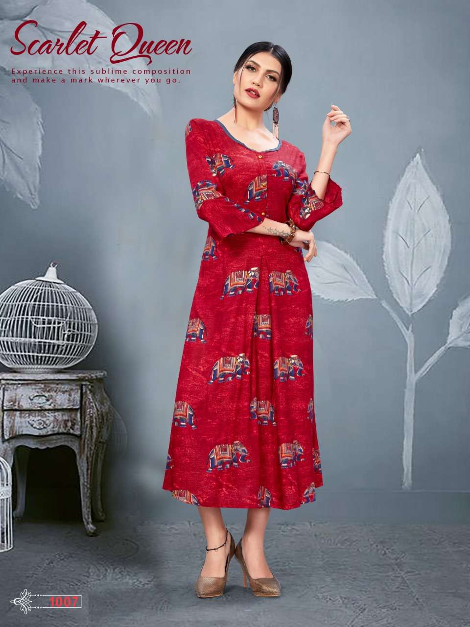 GULABOO VOL-2 BY WATERMELON 1001 TO 1007 SERIES DESIGNER BEAUTIFUL STYLISH FANCY COLORFUL PARTY WEAR & OCCASIONAL WEAR COLLECTION HEAVY RAYON PRINTED GOWNS AT WHOLESALE PRICE