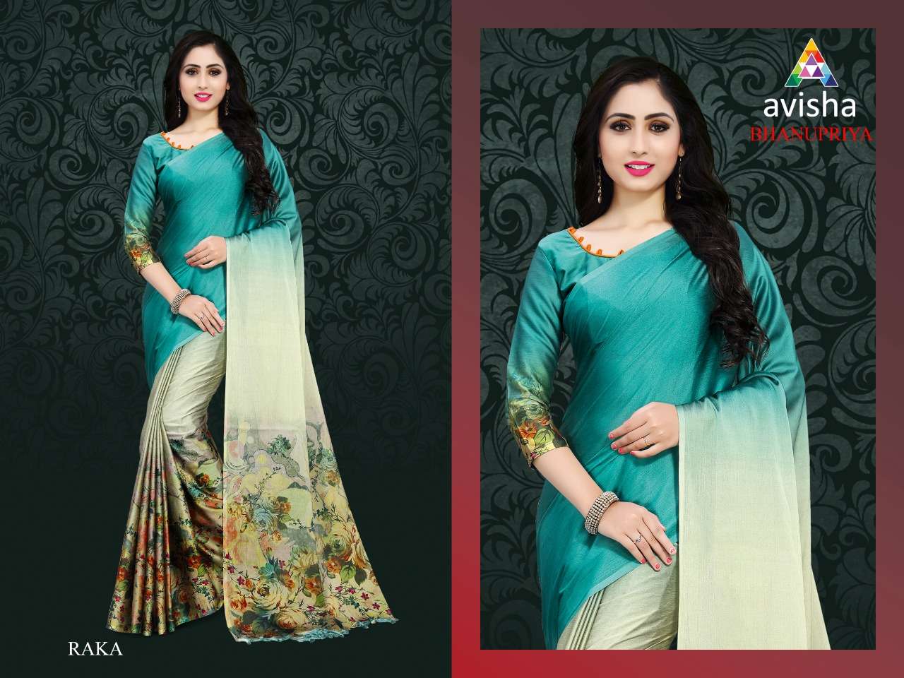 BHANUPRIYA BY AVISHA 01 TO 06 SERIES INDIAN TRADITIONAL WEAR COLLECTION BEAUTIFUL STYLISH FANCY COLORFUL PARTY WEAR & OCCASIONAL WEAR HANDLOOM COTTON SOFT SILK SAREES AT WHOLESALE PRICE